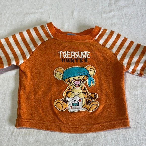 Disney - Winnie the Pooh - Orange Tigger Adventure Shirt - Picture 1 of 4